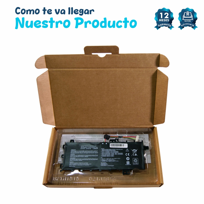 Batería Asus Vivobook X512DA F512FA F512DA-SH31 X512FA X512FB X512FL MODELO: B21N1818-1 B21N1818