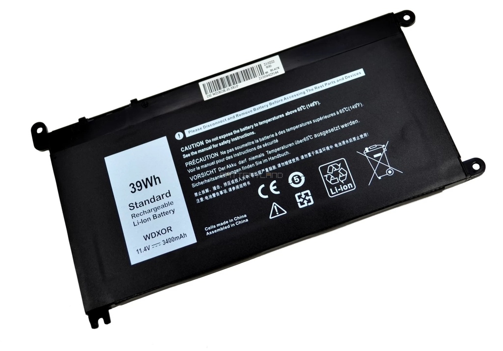 Batería DELL WDX0R T2JX4 p61f001 5565 5567 5568 5578 5378 5368 5379