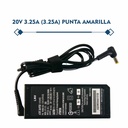 CARGADOR PORTATIL LENOVO 20V 3.25 AMP 5.5*2.5MM HOMOLOGADO