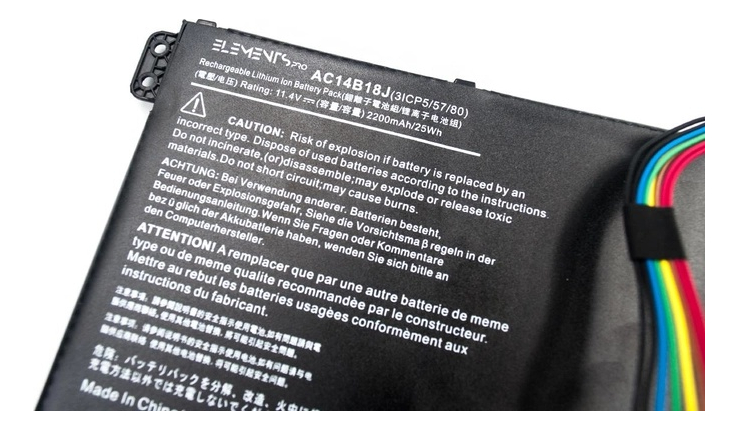 BATERIA ACER AC14B18J E3-111 E3-112-C30G V3-111 (11.4V-25WH)