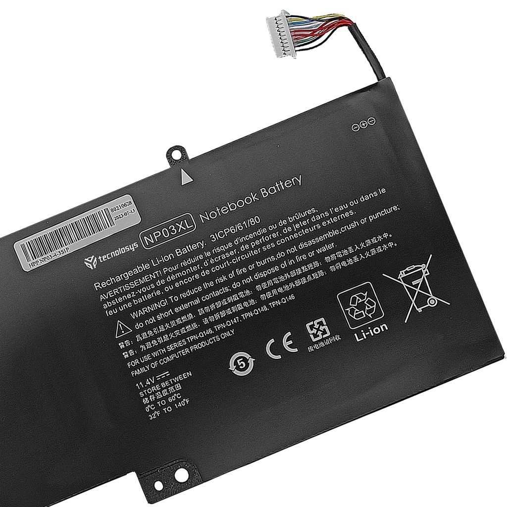 Bateria Hp Pavilion np03xl X360 11-N010DX / 11-K05 NP03XL