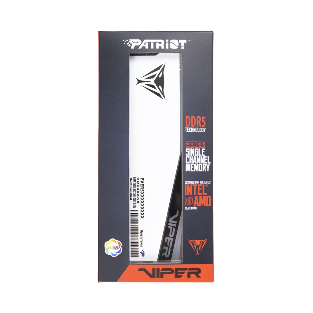 MEMORIA RAM PATRIOT VIPER DDR5 RAM 16GB 6000Mhz BLANCA