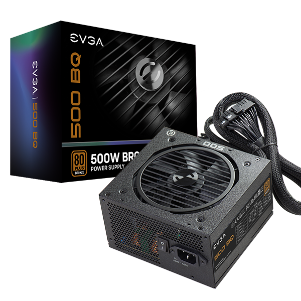Fuente EVGA 80 PLUS Bronze 500W BQ