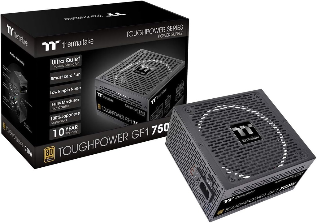 Fuente Thermaltake Toughpower GF1 750W  80+ Gold