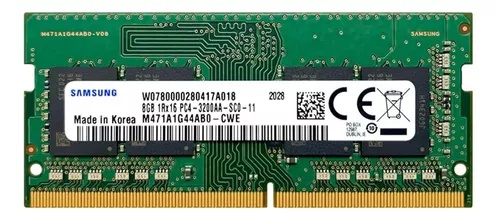 RAM PORTATIL DDR4 8GB 3200MHz SAMSUNG