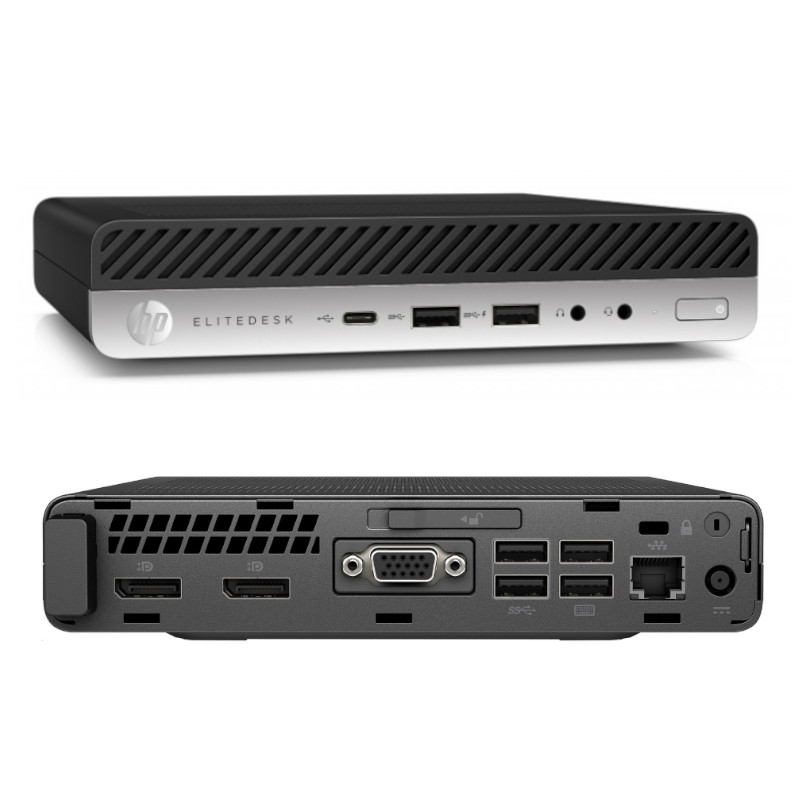 CPU HP ELITEDESK 800 G3 MINI INTEL CORE i7 6700 3.40GHZ RAM DDR4 8GB M.2 NVME 256GB