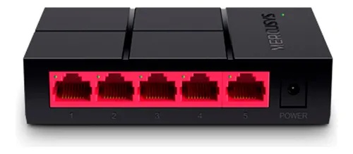 Mercusys Ms105g Switch De Escritorio 5 Puertos Gigabit