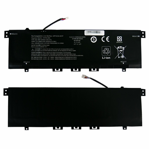 [A02551] Batería para Portátil HP Envy X360 13-AG 13-AG 13-AR Envy 13-AH 13-AQ KC04XL