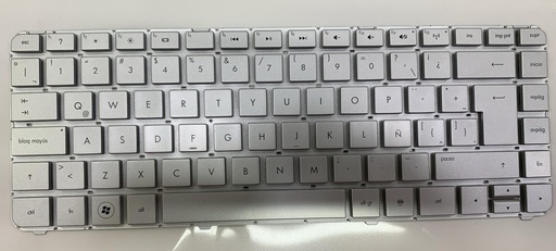[A05567] Teclado Portatil Hp DV4-4000 / DM4-3000 / PLATEADO