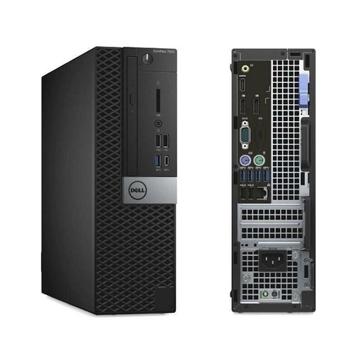 [B00268] CPU DELL OPTIPLEX 7050 SFF INTEL I7 7700 3.60Ghz RAM DDR4 8GB M.2 NVME 512GB WINDOWS 11 PRO