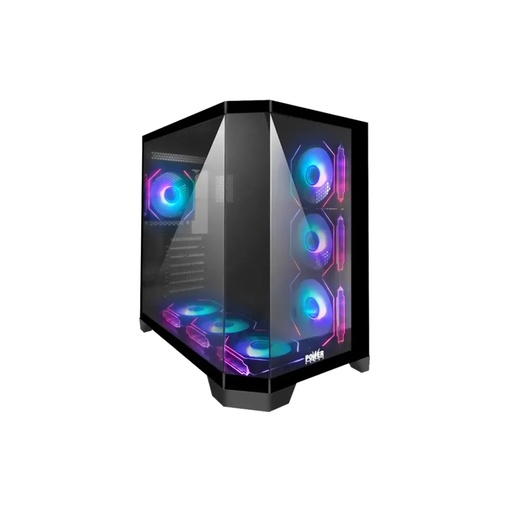 [CLW75] CAJA ATX POWER GROUP MOD CL-W75- BLACK 7 FAN RGB CONTROL