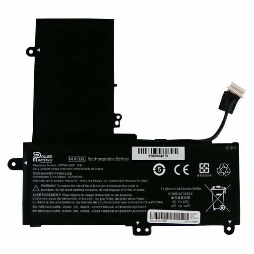[A02527] BATERIA HP 11-AB001ND 11-U059TU 11-AA000NVS NU03XL