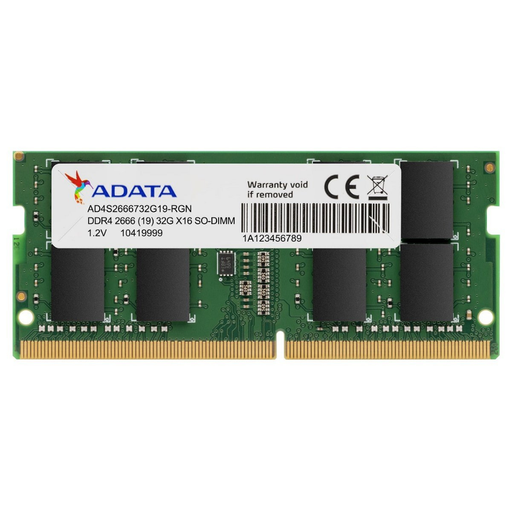 [A04001] RAM PORTATIL DDR4 8GB 3200MHZ ADATA MODELO: AD4S32008G22-SGN