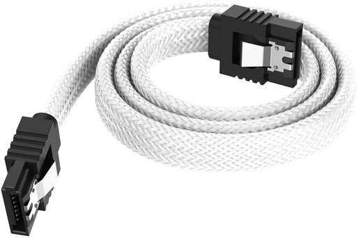 [A3259] Cable Sata III Recto Qivynsry 18 pulgadas Blanco