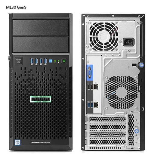 [B00162] SERVIDOR HP PROLIANT ML30 9GN E3-1220 V5 3.00ghz RAM DDR4 20GB SOLIDO 1TB