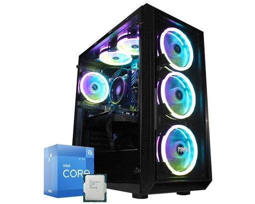 [ENS022] CPU GAMER CORE I5 12400F DDR4 16GB SSD M.2 500GB 1TB HDD GTX 1650