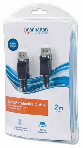 [AR1250] CABLE DISPLAYPORT MANHATTAN 2MTS