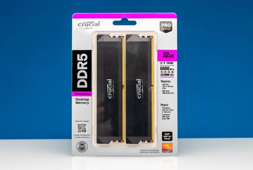 [MCR32G] KIT MEMORIA RAM CRUCIAL Pro 32gb Ddr5 6000mt/s