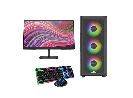 [EN100] Pc Gamer Ryzen 7 5700g + Monitor 22" SSD 500GB 16GB RAM