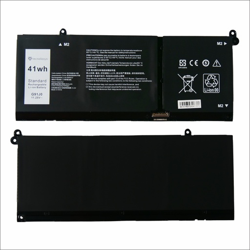 [A02422] BATERIA DELL G91J0 41Wh para Dell Latitude 3420 3320 3330 3420 3430 3520 3530 Inspiron 3510 3511 3515 5310 5410 5418